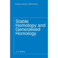 Stable Homotopy and Generalised Homology - Paperback