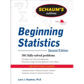 Schaum's Outline of Beginning Statistics - Paperback