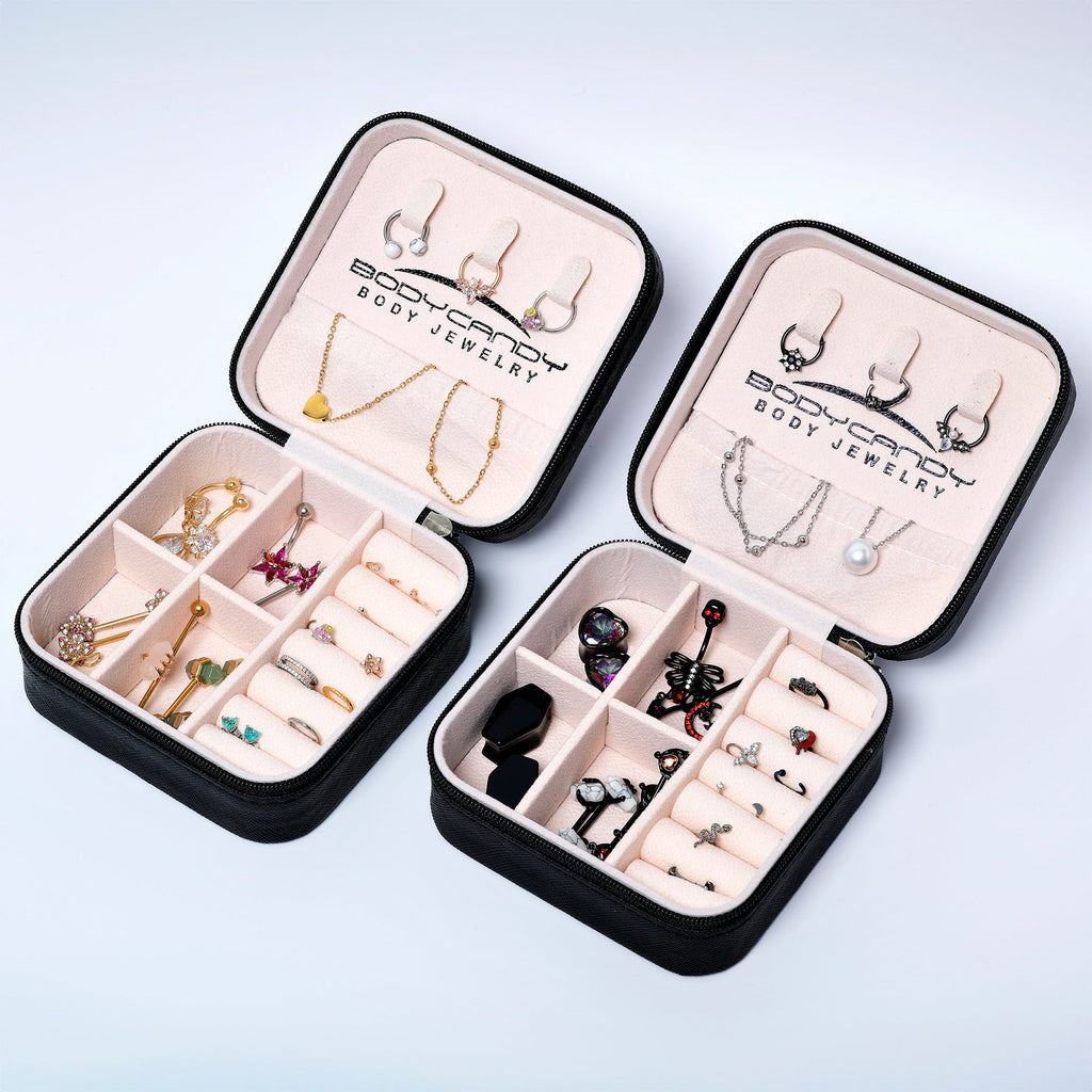 Body Candy Personalized Jewelry Box Organizer Travel Case
