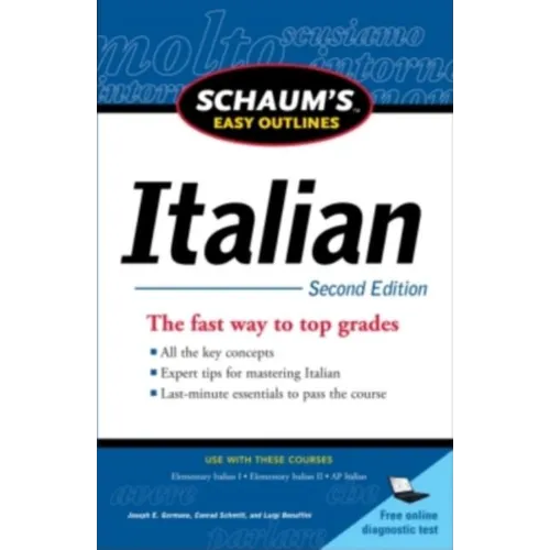 Schaum's Easy Outlines: Italian - Paperback