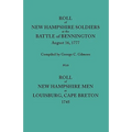 Roll of New Hampshire Soldiers at the Battle of Bennington, August 16, 1777, Published with Roll of New Hampshire Men at Louisburg, Cape Breton, 1745 - Paperback