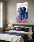Tulip Glass Wall Art