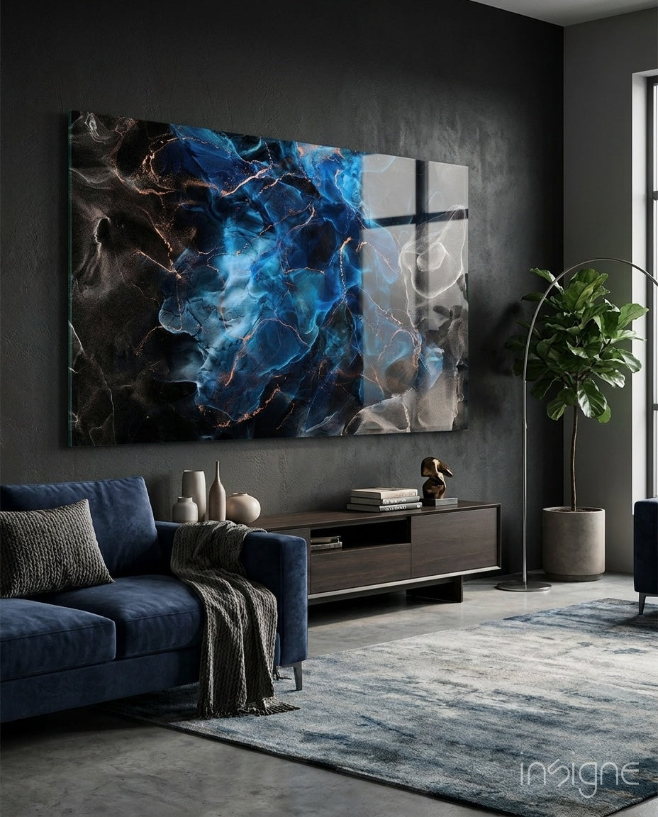 Energy Glass Wall Art
