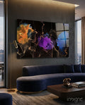 Energy Glass Wall Art