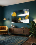 Abstraction Glass Wall Art