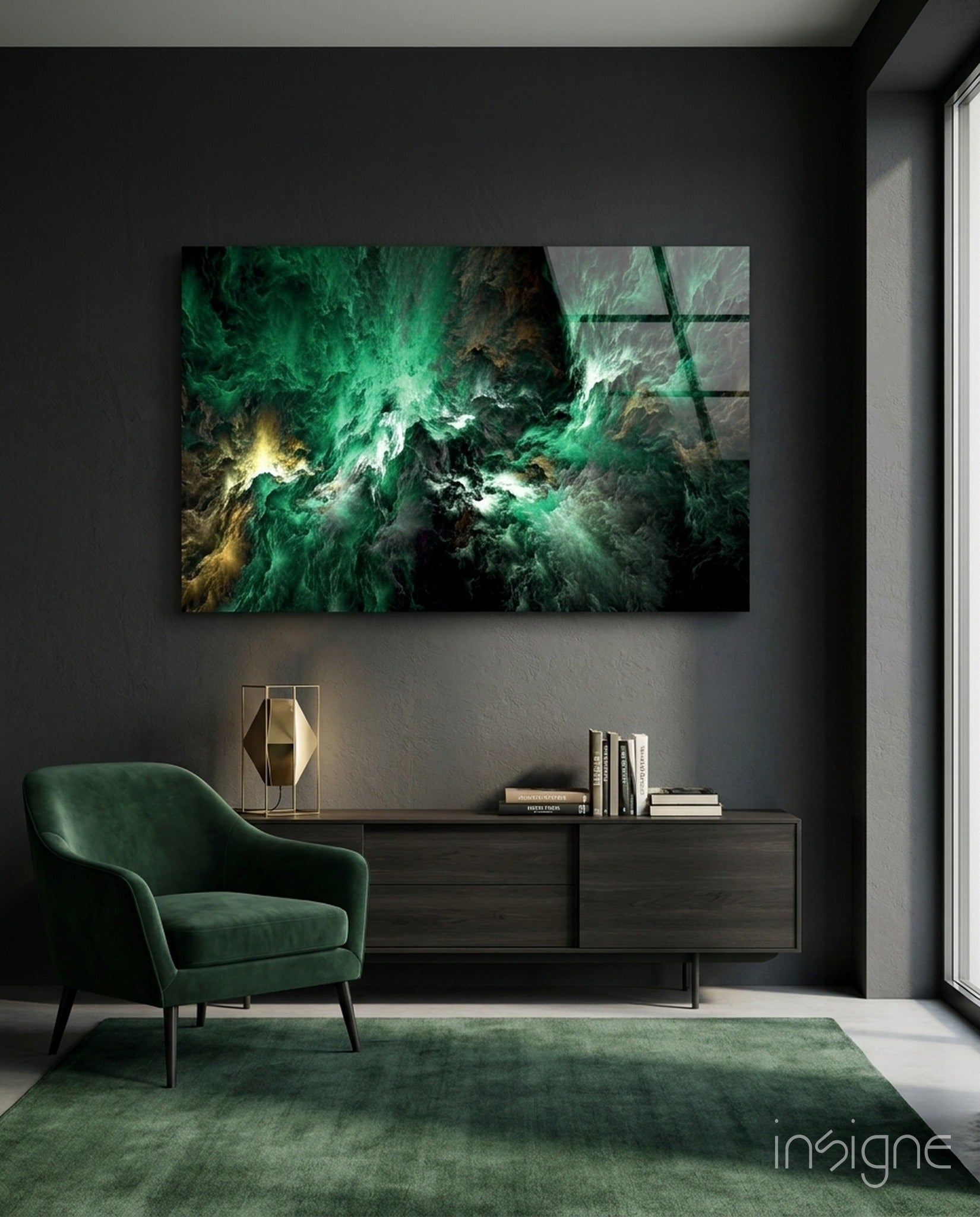 Green Space Glass Art