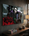 Joker Glass Art