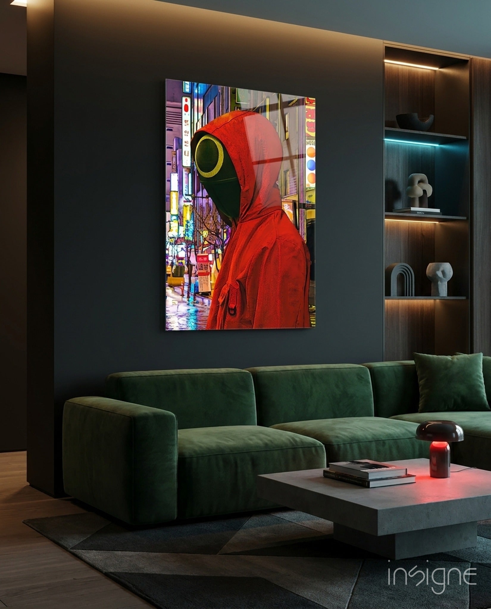 Squid Game Glass Art