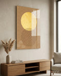 Shadow of the Sun  Glass Wall Art