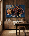 Spices Glass Wall Art