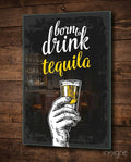 Tequila Glass Wall Art