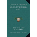 A Voyage To Abyssinia By Father Jerome Lobo, A Portuguese Missionary (1789) - Hardcover