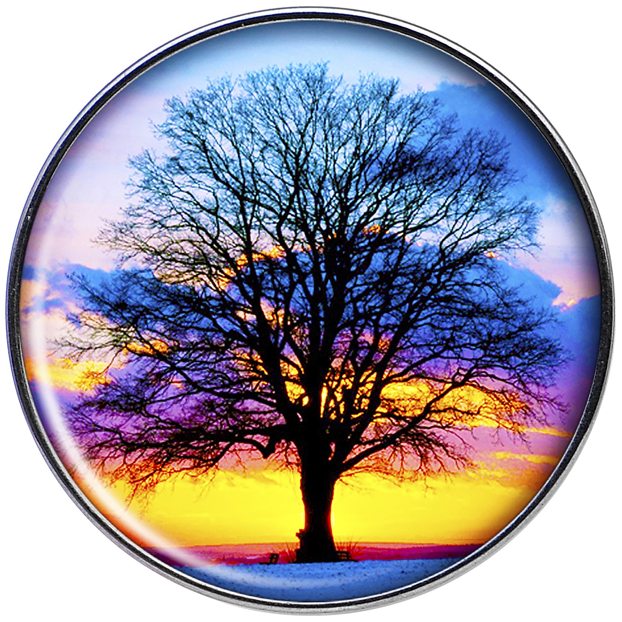 16G Sunset Tree Tragus Cartilage Earring