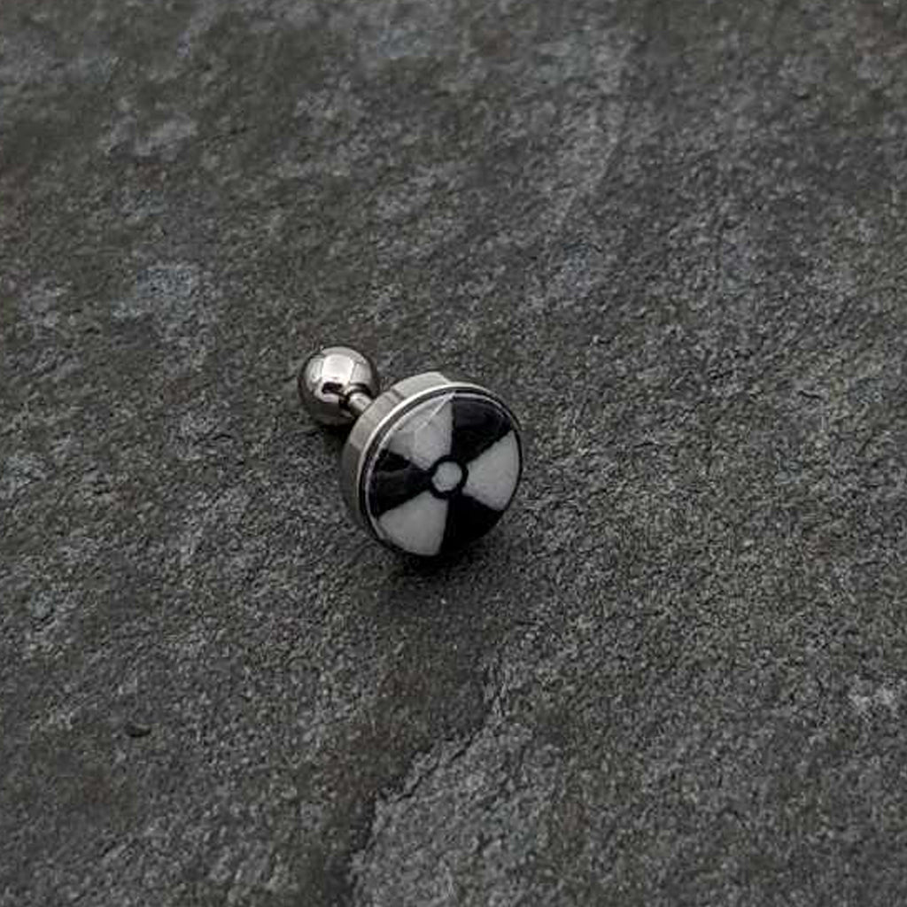 16G Glow in the Dark Radioactive Tragus Cartilage Earring by Onyx O