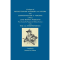 Catalogue of Revolutionary Soldiers and Sailors of the Commonwealth of Virginia: To Whom Land Bounty Warrants Were Granted... - Paperback