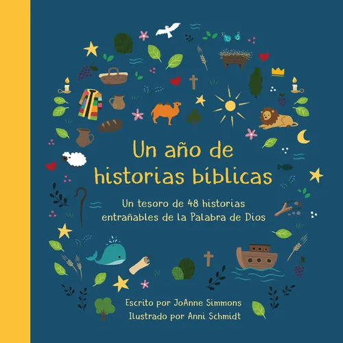 Un Año de Historias Bíblicas: Un Tesoro de 48 Historias Entrañables de la Palabra de Dios - Paperback