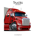 Trucks Coloring Book 1 - Paperback