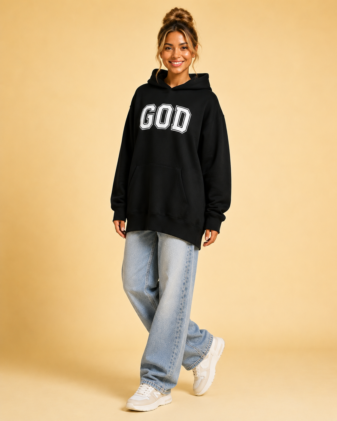 GOD Oversized Heavyweight Hoodie