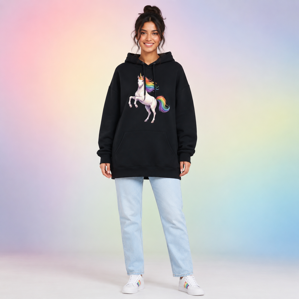 Classic Rainbow Unicorn Hoodie