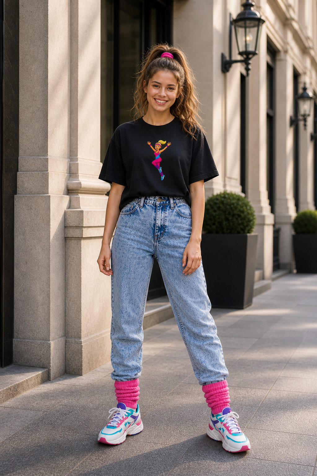 High Energy 80's Aerobics Queen T-Shirt