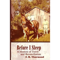 Before I Sleep: A Memoir of Travel and Reconciliation - Paperback