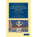 de Legibus Et Consuetudinibus Angliae - Volume 3 - Paperback