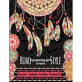 Teen Coloring Book For Girls - Boho Style: Super Cute Zendoodles, Good Vibes, Bohemian Art: Mindfulness Coloring Activity Book For Older Kids And Teen - Paperback