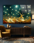Mysticism Glass Wall Art  || Designer Collection