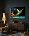 Mysticism Glass Wall Art  || Designer Collection