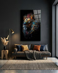 Sparkling Glory Glass Wall Art  || Designer Collection