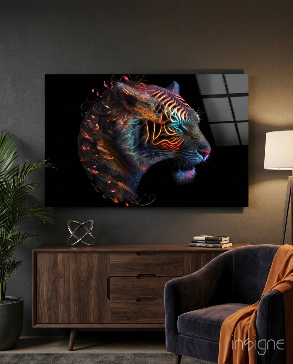 Sparkling Glory Glass Wall Art  || Designer Collection