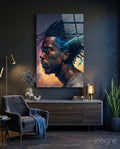 Roy Woods Glass Wall Art  || Designer Collection