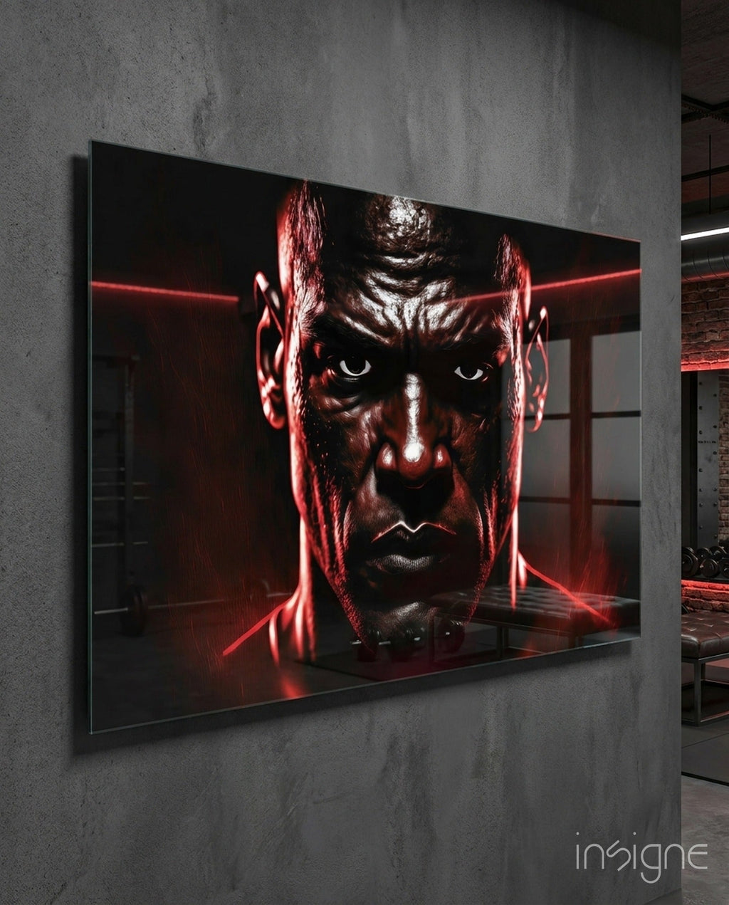 Iconic Michael Jordan Glass Wall Art  || Designer Collection