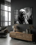 Tupac Glass Wall Art || Designer Collection