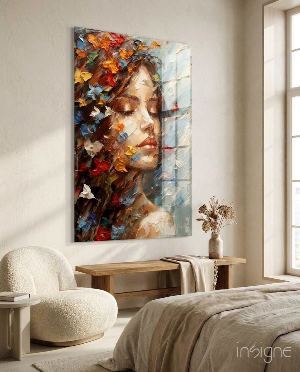 Pleasure Glass Wall Art|| Designer's Collection