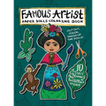 Famous Artist Paper Doll Coloring Book: Kids can Dress Up the Dolls in Costumes of 10 Different Well-Known Artists! Comes with a Biography for Each Pa - Hardcover