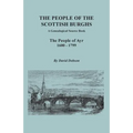People of the Scottish Burghs: A Genealogical Source Book. the People of Ayr, 1600-1799 - Paperback