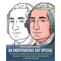 4th of July Coloring Book: An Independence Day Special. 20 Patriotic and Inspirational Coloring Pages of the American Revolution, Our Founding Fa - Paperback