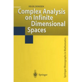 Complex Analysis on Infinite Dimensional Spaces - Paperback