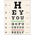Eye Test Chart Flexible Magnet