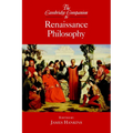 The Cambridge Companion to Renaissance Philosophy - Paperback