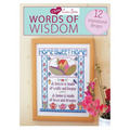 I Love Cross Stitch - Words of Wi - Paperback