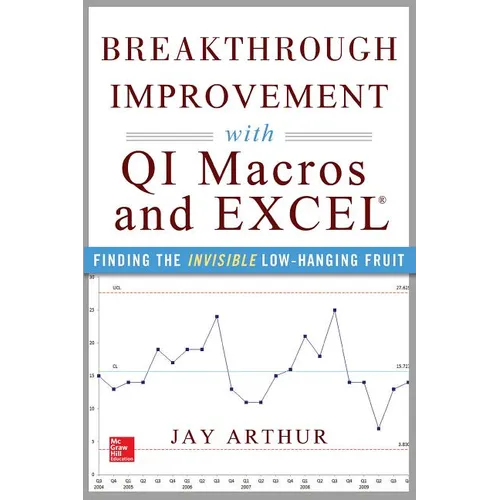 Breakthrough Improvement with Qi Macros and Excel: Finding the Invisible Low-Hanging Fruit - Paperback