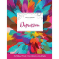Adult Coloring Journal: Depression (Turtle Illustrations, Color Burst) - Paperback