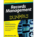 Records Management For Dummies - Paperback