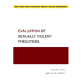 Evaluation of Sexually Violent Predators - Paperback