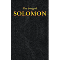 The Song of SOLOMON - Hardcover