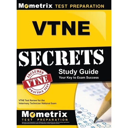 VTNE Secrets: VTNE Test Review for the Veterinary Technician National Exam - Hardcover