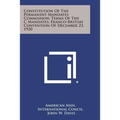 Constitution of the Permanent Mandates Commission; Terms of the C Mandates; Franco-British Convention of December 23, 1920 - Paperback