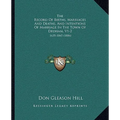 The Record Of Births, Marriages And Deaths, And Intentions Of Marriage In The Town Of Dedham, V1-2: 1635-1845 (1886) - Paperback